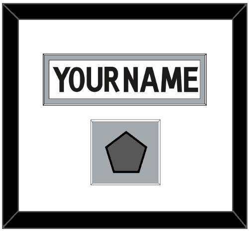 Los Angeles Nameplate & Stanley Cup Finals Patch - Road White (2011-2017) - Essential Tier 1