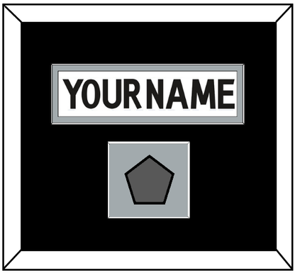 Los Angeles Nameplate & Stanley Cup Champions Patch - Road White (2011-2017) - Essential Tier 3