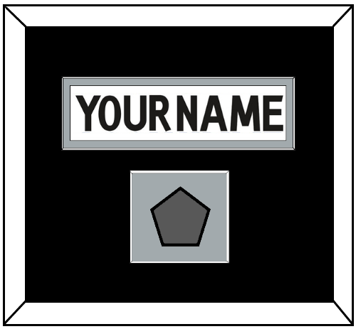 Los Angeles Nameplate & Stanley Cup Finals Patch - Road White (2011-2017) - Essential Tier 3