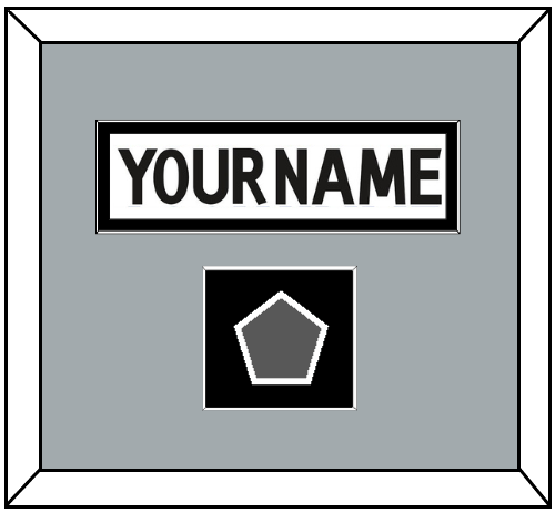 Los Angeles Nameplate & Stanley Cup Finals Patch - Road White (2011-2017) - Essential Tier 4