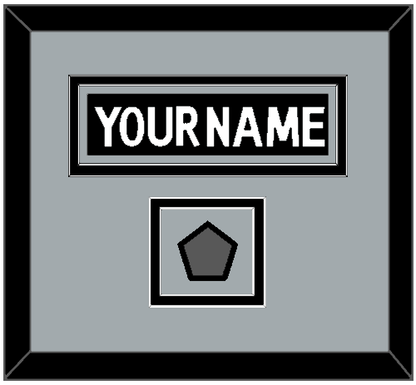 Los Angeles Nameplate & Stanley Cup Finals Patch - Home Black (2011-2017) - Signature Tier 2