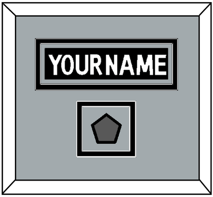 Los Angeles Nameplate & Stanley Cup Finals Patch - Home Black (2011-2017) - Signature Tier 2
