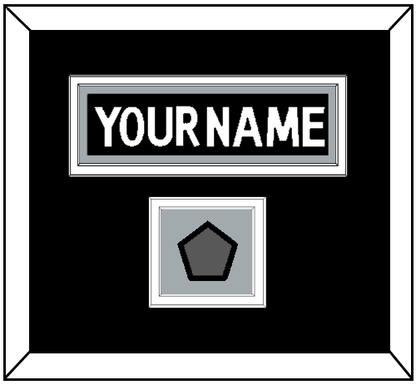 Los Angeles Nameplate & Stanley Cup Finals Patch - Home Black (2011-2017) - Signature Tier 3