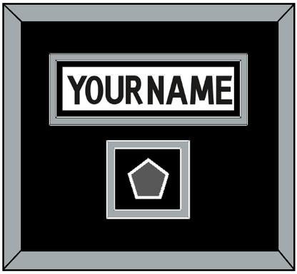 Los Angeles Nameplate & Stanley Cup Champions Patch - Road White (2011-2017) - Signature Tier 3