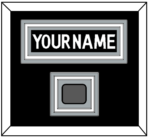 Los Angeles Nameplate & Stanley Cup Champions Patch - Home Black (2011-2017) - Premier Tier 1