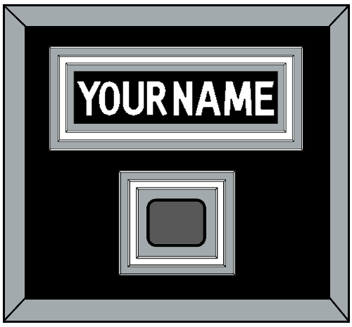 Los Angeles Nameplate & Stanley Cup Champions Patch - Home Black (2011-2017) - Premier Tier 1