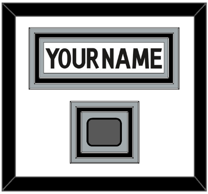 Los Angeles Nameplate & Stanley Cup Finals Patch - Road White (2011-2017) - Premier Tier 1