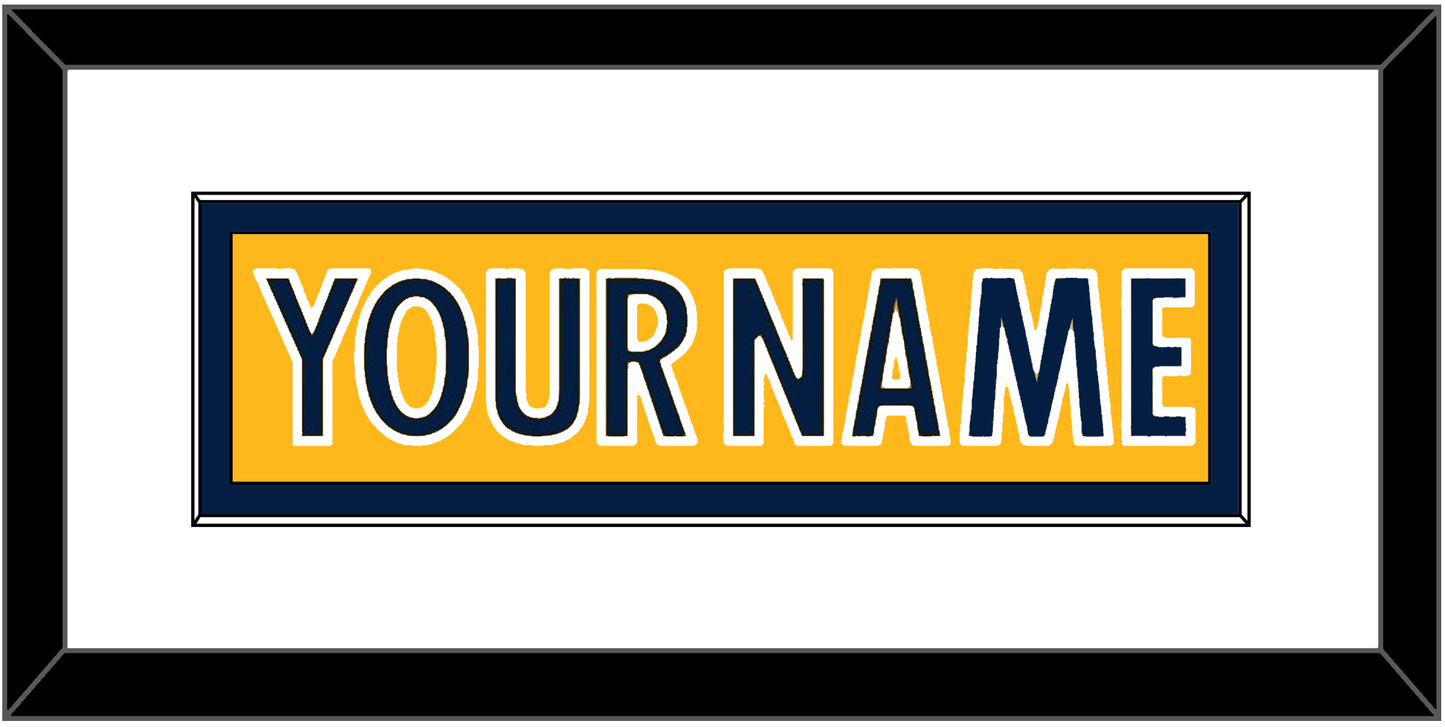 Nashville Nameplate - Home Gold - Essential Tier 1
