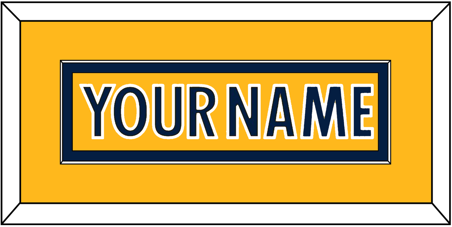 Nashville Nameplate - Home Gold - Essential Tier 2