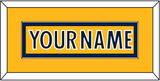 Nashville Nameplate - Home Gold - Single Mat 2