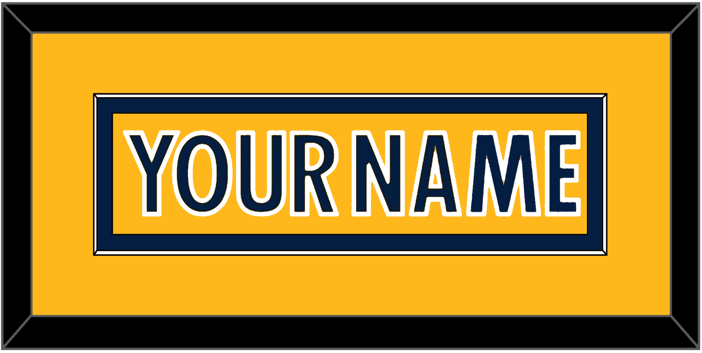 Nashville Nameplate - Home Gold - Essential Tier 2