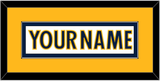 Nashville Nameplate - Road White - Single Mat 2