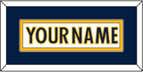 Nashville Nameplate - Road White - Single Mat 3