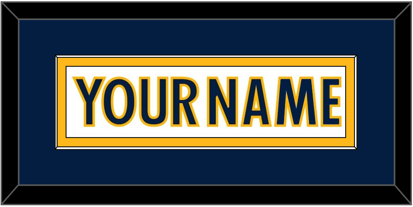 Nashville Nameplate - Road White - Essential Tier 3