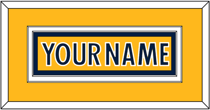 Nashville Nameplate - Home Gold - Signature Tier 2