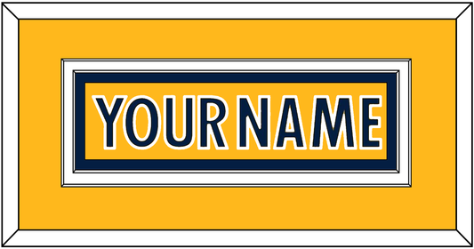 Nashville Nameplate - Home Gold - Signature Tier 2