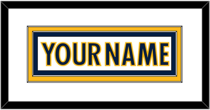 Nashville Nameplate - Road White - Signature Tier 1