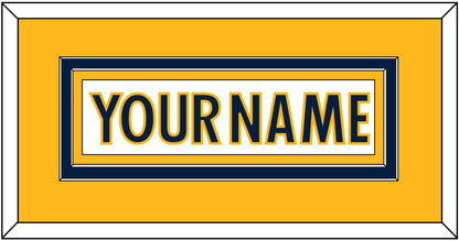 Nashville Nameplate - Road White - Signature Tier 2