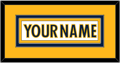 Nashville Nameplate - Road White - Signature Tier 2