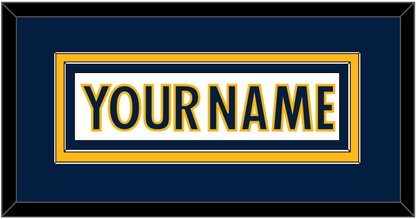 Nashville Nameplate - Road White - Signature Tier 3