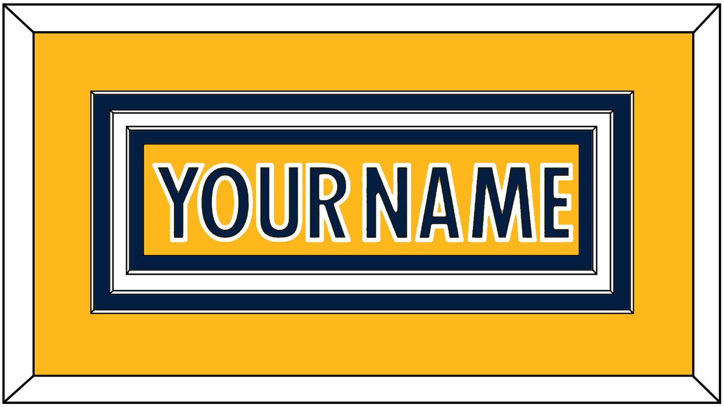 Nashville Nameplate - Home Gold - Premier Tier 1