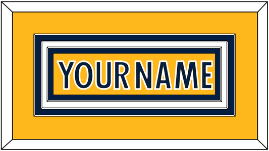 Nashville Nameplate - Home Gold - Premier Tier 1