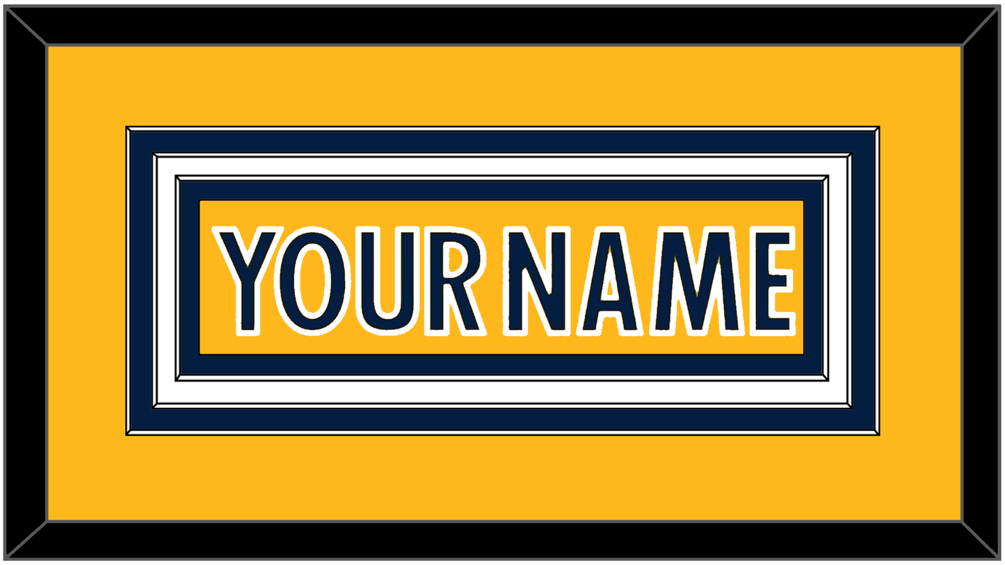 Nashville Nameplate - Home Gold - Premier Tier 1