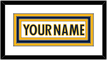 Nashville Nameplate - Road White - Premier Tier 2