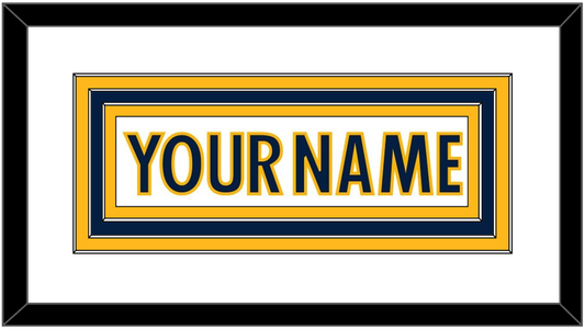 Nashville Nameplate - Road White - Premier Tier 2