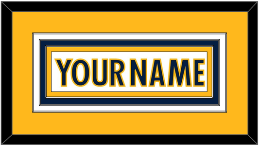 Nashville Nameplate - Road White - Premier Tier 3