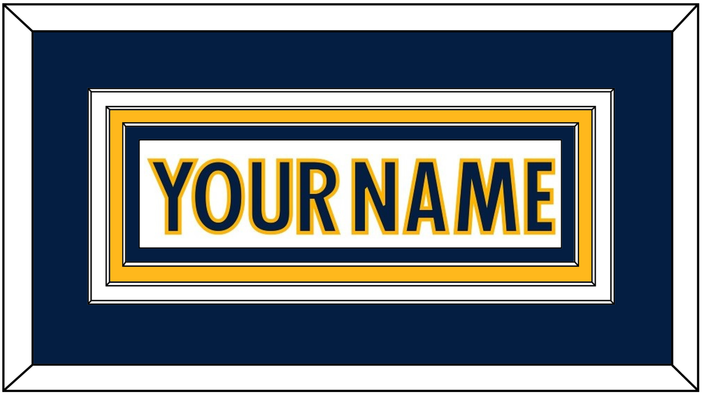 Nashville Nameplate - Road White - Premier Tier 4
