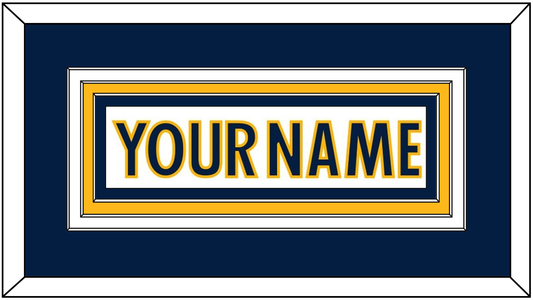 Nashville Nameplate - Road White - Premier Tier 4