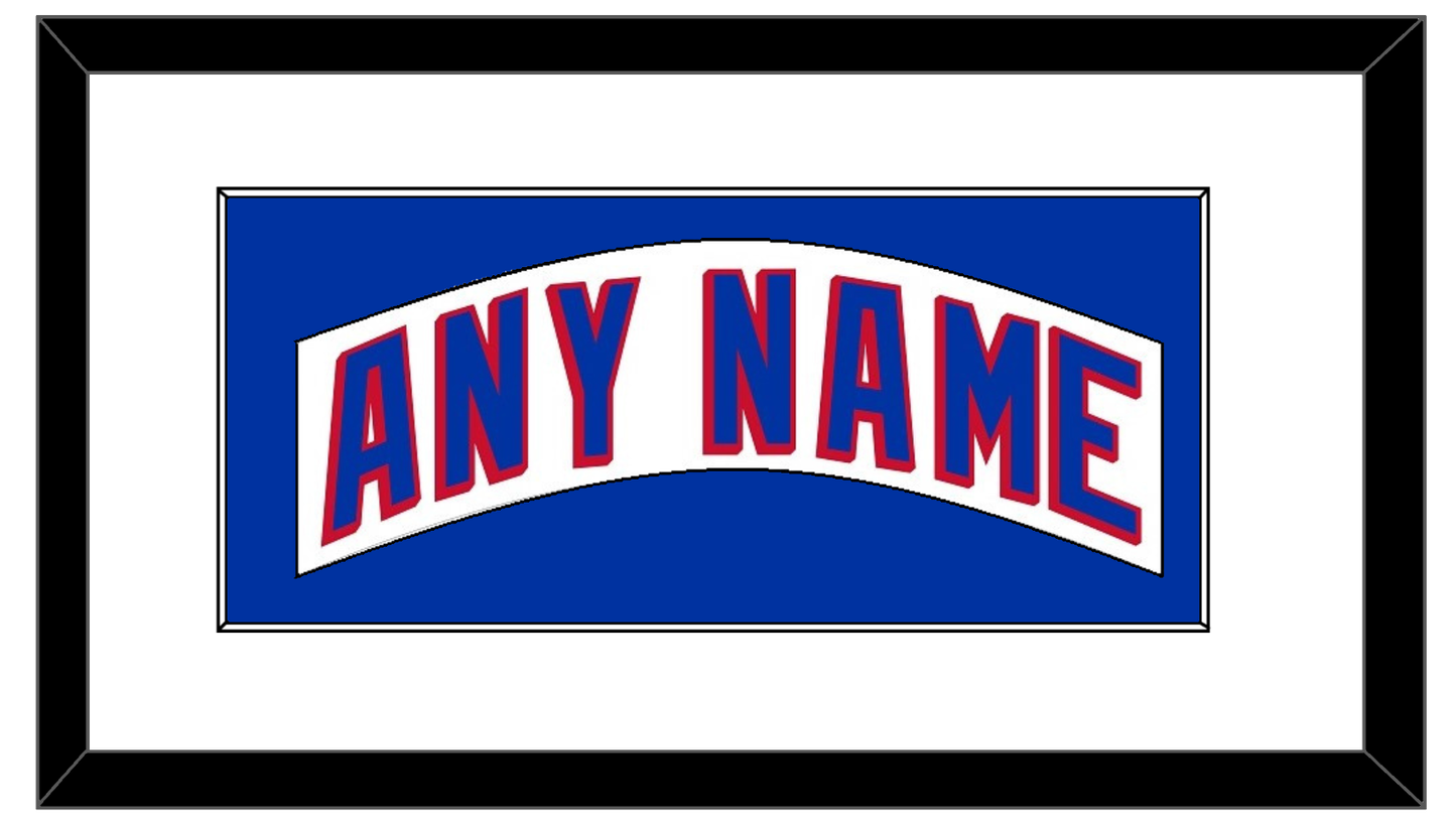 New York Nameplate - Road White - Essential Tier 2