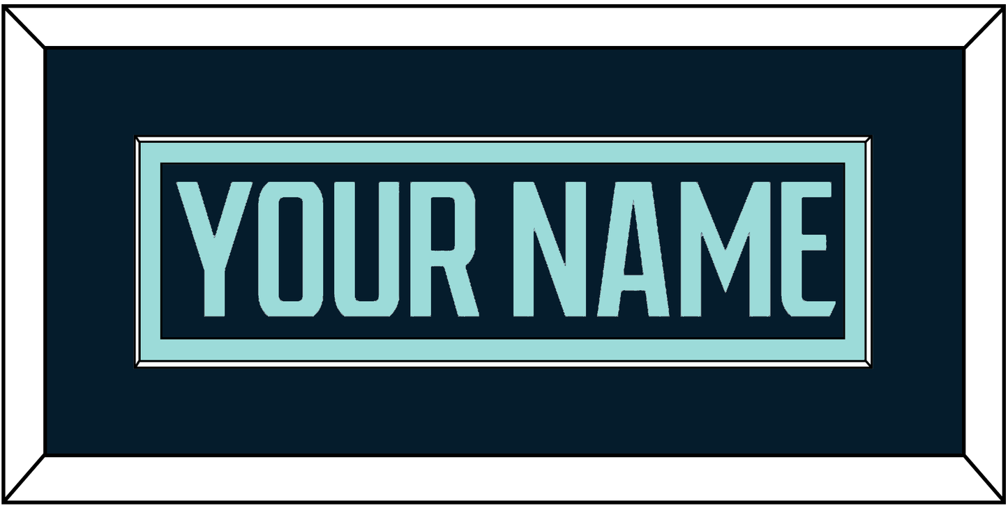 Seattle Nameplate - Home Navy Blue - Essential Tier 2