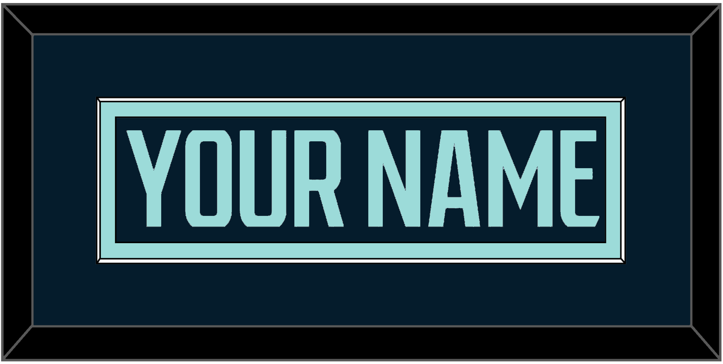 Seattle Nameplate - Home Navy Blue - Essential Tier 2