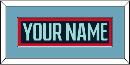 Seattle Nameplate - Home Navy Blue - Essential Tier 3
