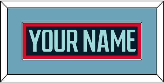 Seattle Nameplate - Home Navy Blue - Essential Tier 3