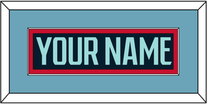 Seattle Nameplate - Home Navy Blue - Single Mat 3