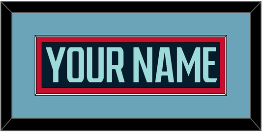 Seattle Nameplate - Home Navy Blue - Essential Tier 3