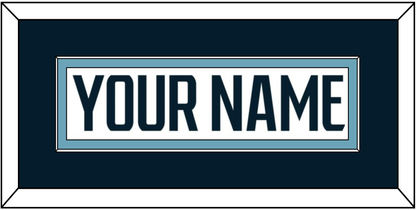 Seattle Nameplate - Road White - Essential Tier 2