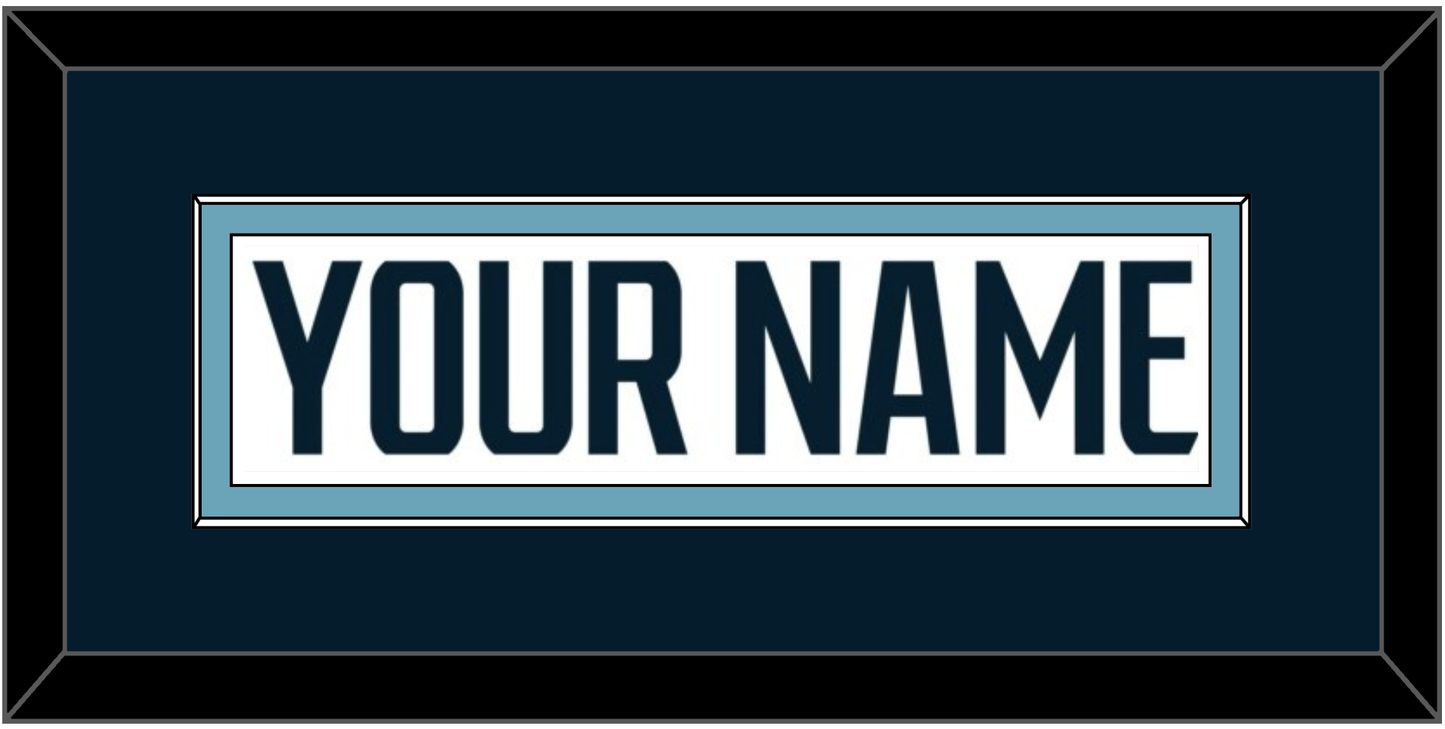 Seattle Nameplate - Road White - Essential Tier 2