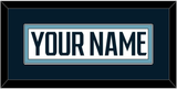 Seattle Nameplate - Road White - Single Mat 2