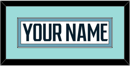 Seattle Nameplate - Road White - Essential Tier 3