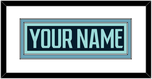 Seattle Nameplate - Home Navy Blue - Double Mat 1