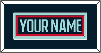 Seattle Nameplate - Home Navy Blue - Signature Tier 2