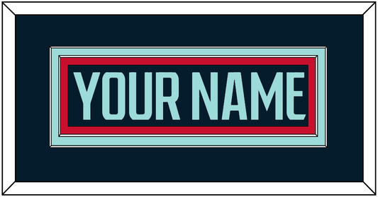 Seattle Nameplate - Home Navy Blue - Signature Tier 2