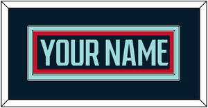 Seattle Nameplate - Home Navy Blue - Double Mat 2