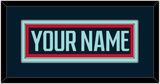 Seattle Nameplate - Home Navy Blue - Double Mat 2