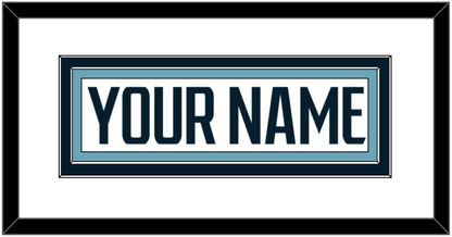 Seattle Nameplate - Road White - Signature Tier 1
