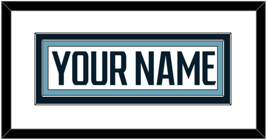 Seattle Nameplate - Road White - Signature Tier 1